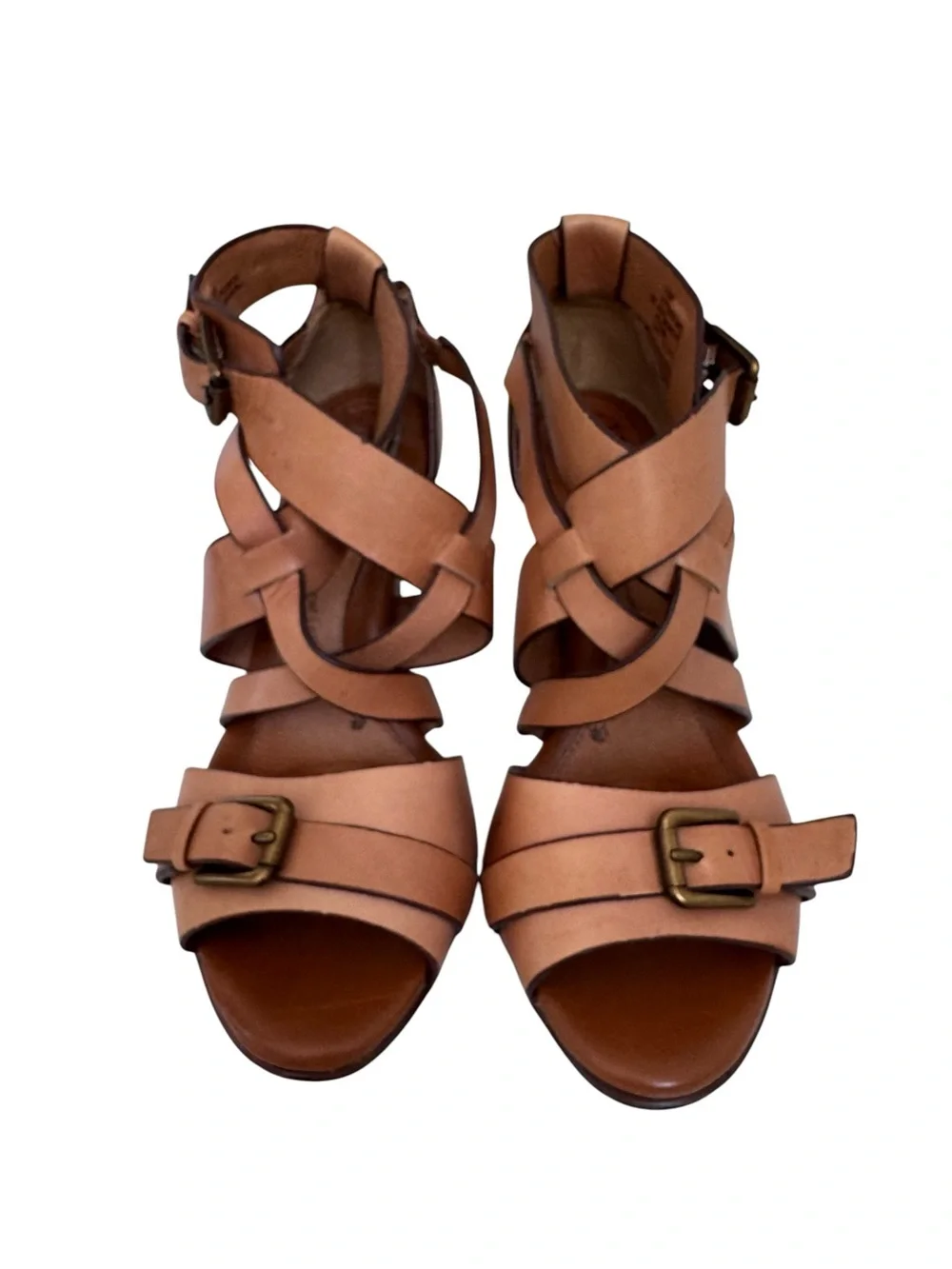 Sofft Women's Rae Platform Heeled Sandals 7.5 Work Party Vacation Date Night
